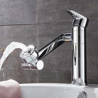 Lavabo de 1080 grados, fregadero de cocina, aireador de agua para baño, grifo negro, grifo calentado, mezclador Gourmet, grifería - details 1