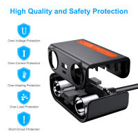 Awapow Cargador de Coche 120W Adaptador de Enchufe Tipo-USB Salida de Potencia 12/24V - details 4