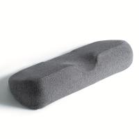 1pc Almohada cervical ergonómica - Refuerzo de espuma de memoria para alivio de cuello rígido, tejido ligero, lavable a mano, tejido llano, 30 hilos, tejido no textil, sin impresión - Soporte de cuello definitivo para comodidad al dormir y alineación de - details 8