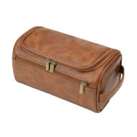Bolsa de maquillaje de cuero PU, organizador de cosméticos con múltiples compartimentos para mujeres y niñas, artículos esenciales - details 0