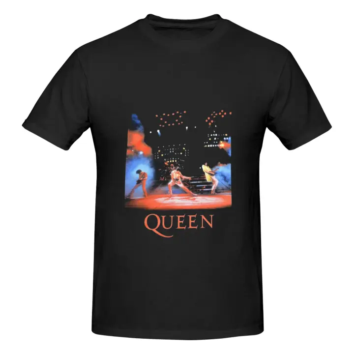 Queen Live Shot Spotlight Camiseta de algodón para hombres y mujeres - 1