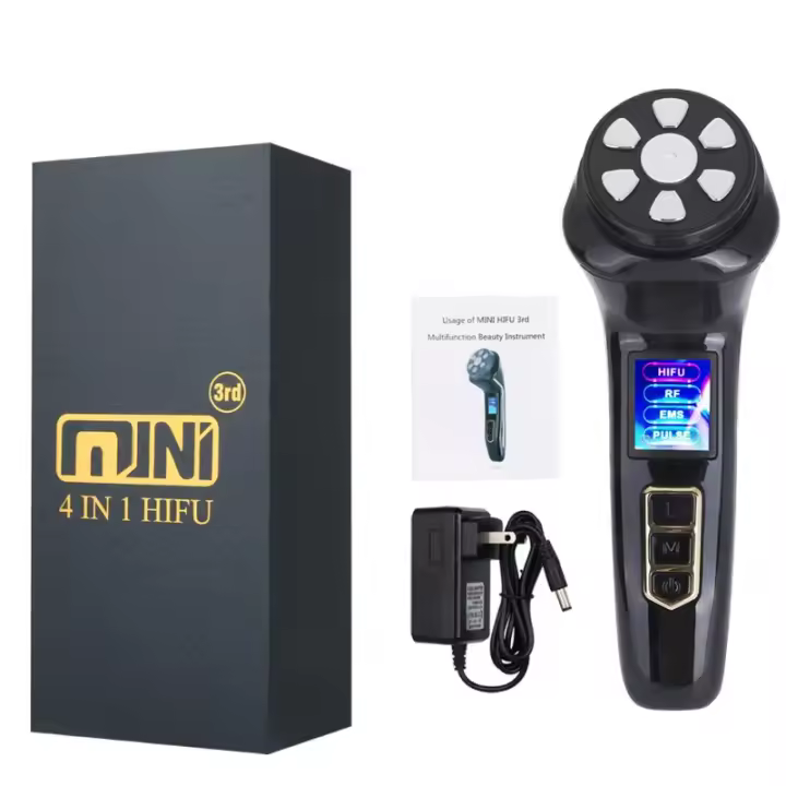 Máquina de masaje facial para uso doméstico, instrumento de belleza EMS para estiramiento de la piel, equipo de belleza, masajeador facial - 1