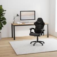 DR35 - Silla Gaming Profesional, Polipiel, reposabrazos Acolchados, pistón Clase 3, Base Nylon Reforzada, Asiento basculante, Altura Regulable, cojín Lumbar y Cervical, Color Negro/Rosa - details 24
