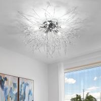 Goeco Lámpara de Techo Nórdica Moderna de Vidrio 5 Luces con Bombillas Incandescentes - details 5