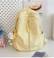 Mochila de viaje de gran capacidad, novedad de 2025, mochila escolar sencilla de Color sólido para estudiantes, Mochila deportiva, bolsa para ordenador - details 19