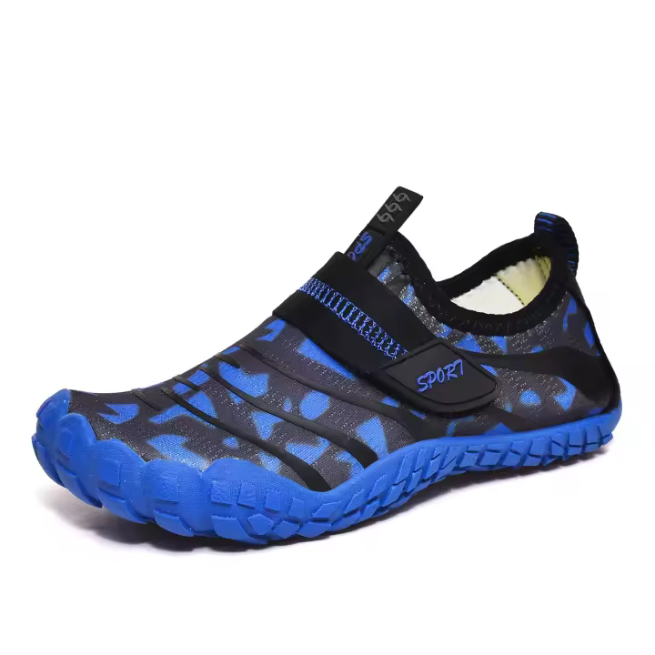 Zapatos acuáticos transpirables de verano para niños y niñas, zapatos de natación unisexo de secado rápido para vadear al aire libre, zapatos de agua aguas arriba - 1