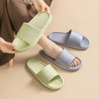 Zapatillas planas ligeras de EVA para mujer, zapatos de baño cómodos para masaje, toboganes de Interior para parejas, zapatos de ducha para el hogar, verano, nueva moda - details 21