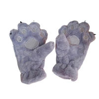 Guantes de Mano de Oso de Patas Calientes Mitones de Peluche para Actividades al Aire Libre y Viajes - details 2