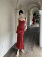 Elegante Vestido Largo de Noche Hepburn Ajuste Delgado, Acentuador de Figura - details 1