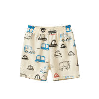 Ropa para niños Pantalones cortos para niños Carro de dibujos animados Pantalones para bebés Transpirable hogar delgado - details 4