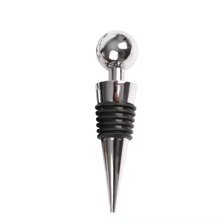 Tapón de Botella de Vino Reutilizable en Forma de Corazón y Bola de NewHeart Tapa de Botella de Vacío Sellada para Amantes de el Vino y Champán - 1