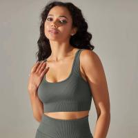 Sujetadores deportivos sin costuras para mujer, ropa interior a prueba de golpes para correr en el gimnasio, top corto, sujetador de yoga transpirable - details 40