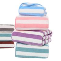 Toalla de baño grande para cara de adulto, toalla de playa a rayas, toallas absorbentes para hombre y mujer, suministros de baño para deportes de viaje, Spa - details 5
