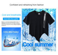 Conjunto de Camiseta Deportiva de Verano de Secado Rápido Cuello Redondo Material de Poliéster - details 5