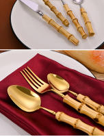 utensilios de cocina cuchillo tenedor cuchara juego de cubiertos - details 20