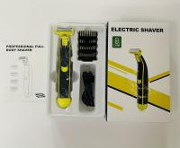 Afeitadora eléctrica recargable para hombres, maquinilla de afeitar para Barba, recortadora corporal, máquina de limpieza para el cuidado facial del cabello, regalos de vacaciones - details 13