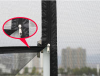 La mosquitera de la ventana de la pantalla con cremallera de la ventana a prueba de mosquitos puede personalizar el chifón Autoa - details 8