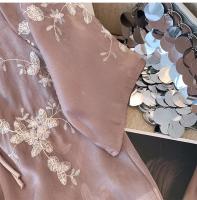 Vestido de talla grande para mujer, camisa informal de gasa de verano, cárdigan holgado y cómodo de estilo chino, top ligero y transpirable - details 6
