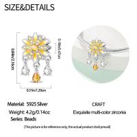 Nuevos Dijes de Plata de Ley 925 Diseño de Abrazo de Amor Zirconia Joyería de Mujer DIY Pulseras - details 84