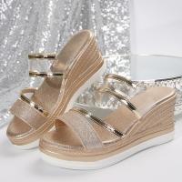 zapatos de zapatilla de tacón de cuña de verano para mujer - details 6