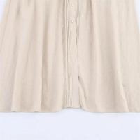 Vestido holgado PB & ZA2025 con estilo camisero, manga corta, solapa y corte único, novedad de verano para mujer. - details 9