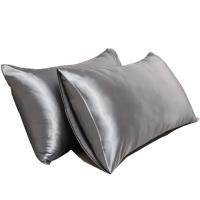 Funda de almohada 100% de seda, cubierta de pelo satinado sedoso, cómoda, decoración del hogar, venta al por mayor - details 6