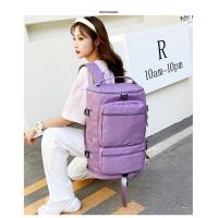 Mochila De Viaje Para Mujer IKE MARTI Con Gran Capacidad Bolsa Deportiva De Fin De Semana Yoga Multifuncional Cruzable Con Cremallera - details 21
