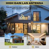 Amplificador de antena WiFi 7dBi 2,4 GHz para LAN inalámbrica WLAN - details 4