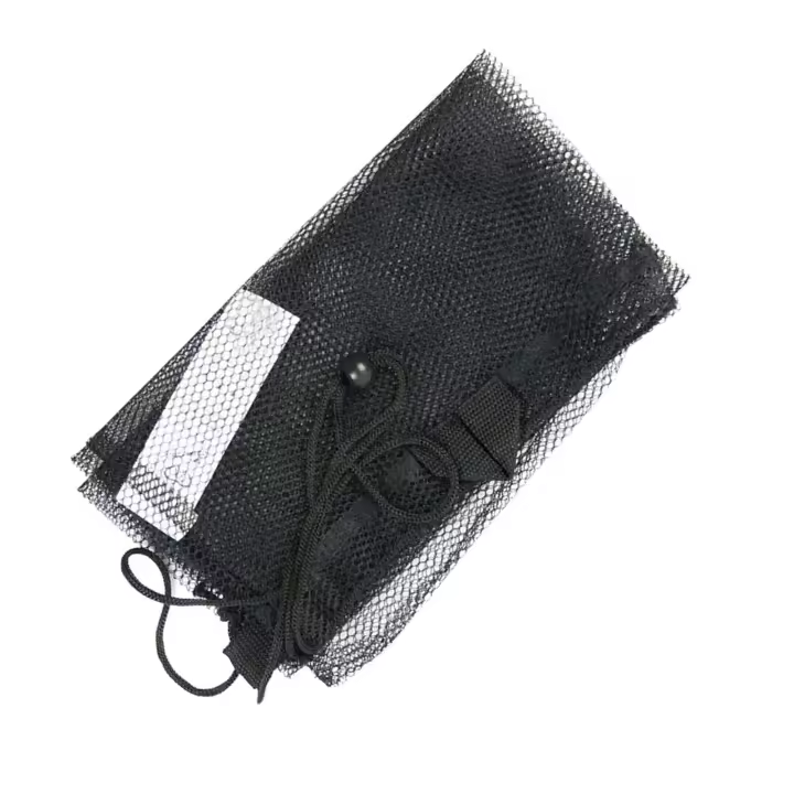 Bolsa de malla con cordón para buceo, bolsa de red con cierre seguro para equipo deportivo, gimnasio y playa - 1