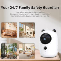 Cámaras de vigilancia wifi doméstico inalámbrico WIFI Internet remoto inteligente Visión nocturna interior 360 grados alarma vigilancia - details 18