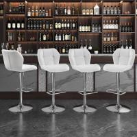 Juego de 2 Taburetes de Bar de Metal Industrial Altura Ajustable 89-111 cm - details 6