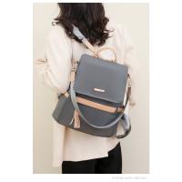 Mochila urbana sencilla de alta gama de nailon, mochila de gran capacidad para mujer. - details 6