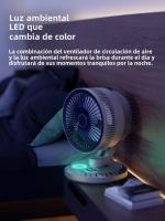 Ventilador USB Silencioso Portátil Potente Ventilador de Mesa con 3 Velocidades, Ajustable 90°, Mini Ventilador para Hogar, Oficina, Camping - details 7
