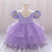 Rapunzel Sofia Alice Cosplay vestido de princesa niñas Floral cumpleaños carnaval fiesta de Halloween ropa elegante accesorio de disfraz - details 4