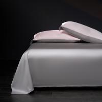 Elegante Juego de Ropa de Cama de Algodón Egipcio Antibacteriano 5A Diseño Sólido de Algodón de Alta Cuenta Tamaño de Reina Ropa de Cama de Algodón Plano - details 13