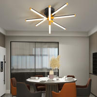 Luces Led de araña para sala de estar, candelabro moderno para dormitorio, hogar inteligente, Bluetooth, Compatible con Alexa, 90-260V - details 8