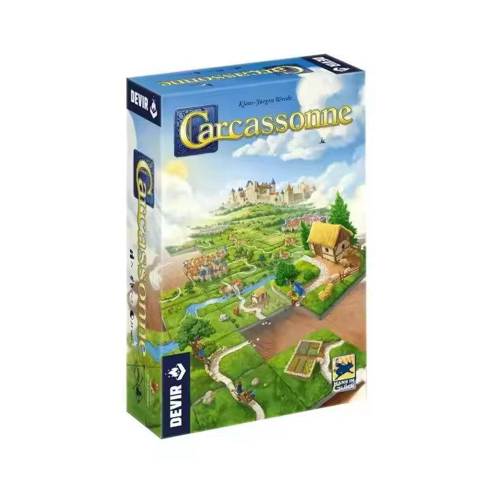 Carcassonne, Juego de Mesa Familiar, Juego de Mesa para Jugar con Amigos - 1