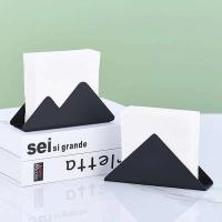 Servilletero de metal, organizador independiente del dispensador de pañuelos con diseño de volcán para fiesta en casa y Hotel - details 1