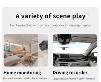 Cámara Wifi de doble lente 4K HD, gran angular de 170 °, microvideocámara deportiva para exteriores, visión nocturna, vigilancia del hogar, grabadoras de conducción de automóviles - details 9