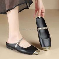 Nuevo bolso elegante de alta calidad para zapatos planos para mujer con diseño elegante e informal diario, mula de ballet, precio bajo y gran venta - details 5
