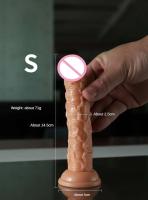Consolador grande de simulación realista Leten con correa, juguete sexual, masturbador Anal vaginal femenino, pene con ventosa para masaje de mujeres - details 1