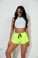 Shorts de yoga cruzados de secado rápido para mujer, pantalones de fitness, baloncesto, maratón, pantalones deportivos para correr - details 15