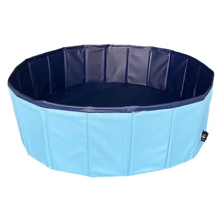 Para mascotas antideslizante pool, plegable para Perros pool, bañera impermeable para niños - 1