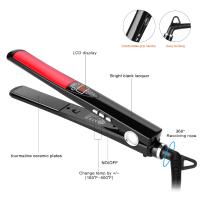 MBHAIR pantalla LCD placas de titanio plancha plana planchas alisadoras herramientas de estilismo plancha de pelo profesional - details 5