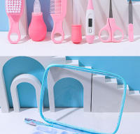 Set de Cuidado para Bebés 10pcs Limpiador de Nariz Herramientas de Seguridad Juego de Higiene para Recién Nacidos Tijeras Cortador de Uñas y Cabello - details 4