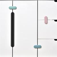 Protector de seguridad para niños, cerraduras de seguridad para bebés, equipo de protección de plástico, cerraduras con ranura, correas de Color sólido multiusos - details 6
