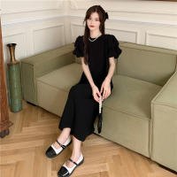 Vestido de Bubla de Talla Grande Estilo Verano para Mujeres Diseño Francés de Niche Falda Larga - details 16