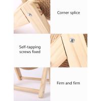 Cratchers para gatos, juguetes de bolas de Sisal y madera, triángulo estable, cosas para interiores, rascador resistente, soporte para rascar fresco, girar - details 7