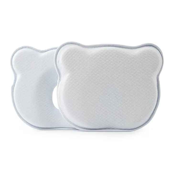 Las deformidades de la inclinación de la Cabeza, almohada de cuna para recién nacidos, ergonómico para Bebés juguete, almohada Ositio con Funda extraible - 1