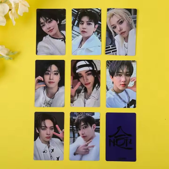 Ídolo Kpop Stray ATE HOP Photocards BANGCHAN HYUNJIN Colecciona tarjeta fotográfica - 1